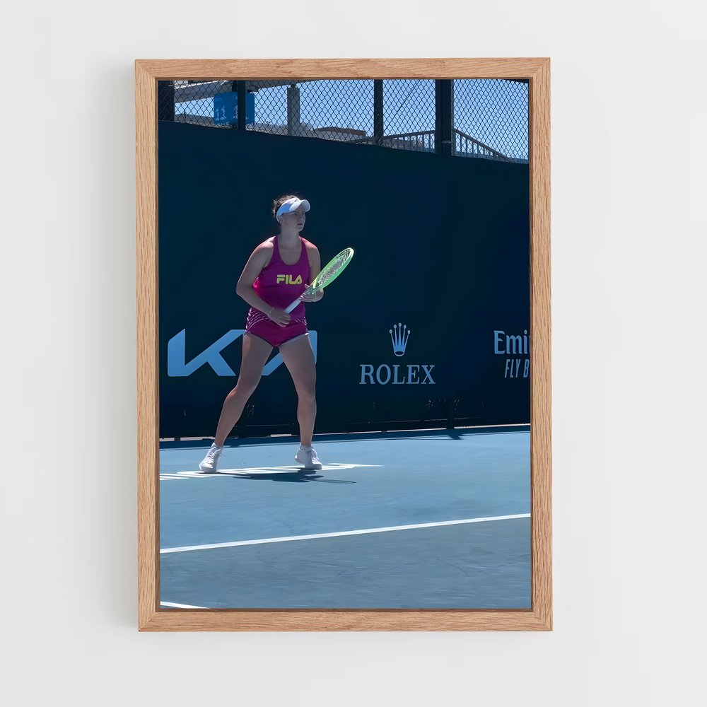 Poster Barbora krejcikova – affiche Tennis (vue 4)